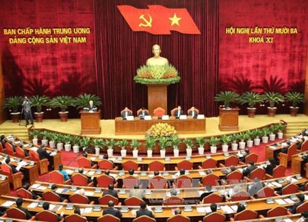 Khai mạc Hội nghị lần thứ 13 Ban Chấp hành Trung ương Đảng khóa XI.