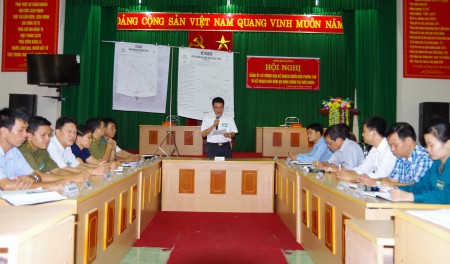 Hội nghị Đảng ủy xã Sơn Vi thông qua kế hoạch chiến đấu phòng thủ và kế hoạch bảo đảm an ninh chính trị thời chiến.