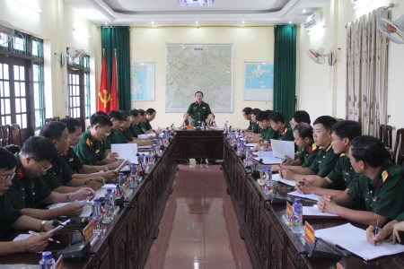 Thiếu tướng Trịnh Văn Quyết, Bí thư Đảng ủy, Chính ủy Quân khu chủ trì, kết luận kiểm tra tại lữ đoàn 543.