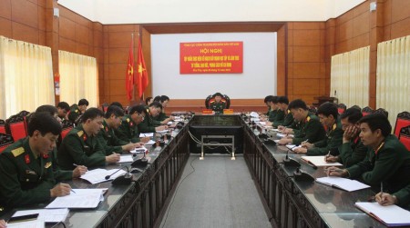 Đại tá Nguyễn Như Bách chủ trì hội nghị tập huấn thực hiện kế hoạch đẩy mạnh  học tập và làm theo tư tưởng, đạo đức, phong cách Hồ Chí Minh tại điểm cầu Quân khu.