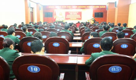 Hội nghị tập huấn thực hiện kế hoạch đẩy mạnh học tập và làm theo tư tưởng, đạo đức, phong cách Hồ Chí Minh tại Đảng ủy Cục Hậu cần.